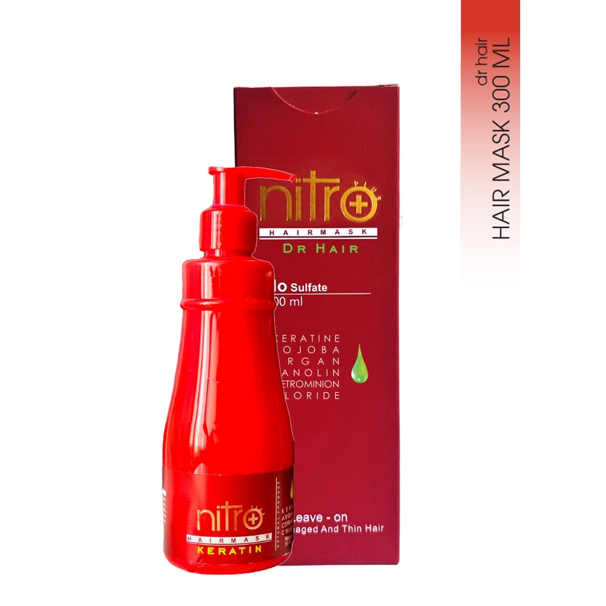 ماسك مو دکتر مو جوجوبا و آرگان نيترو بدون آبکشی Nitro Hair Mask