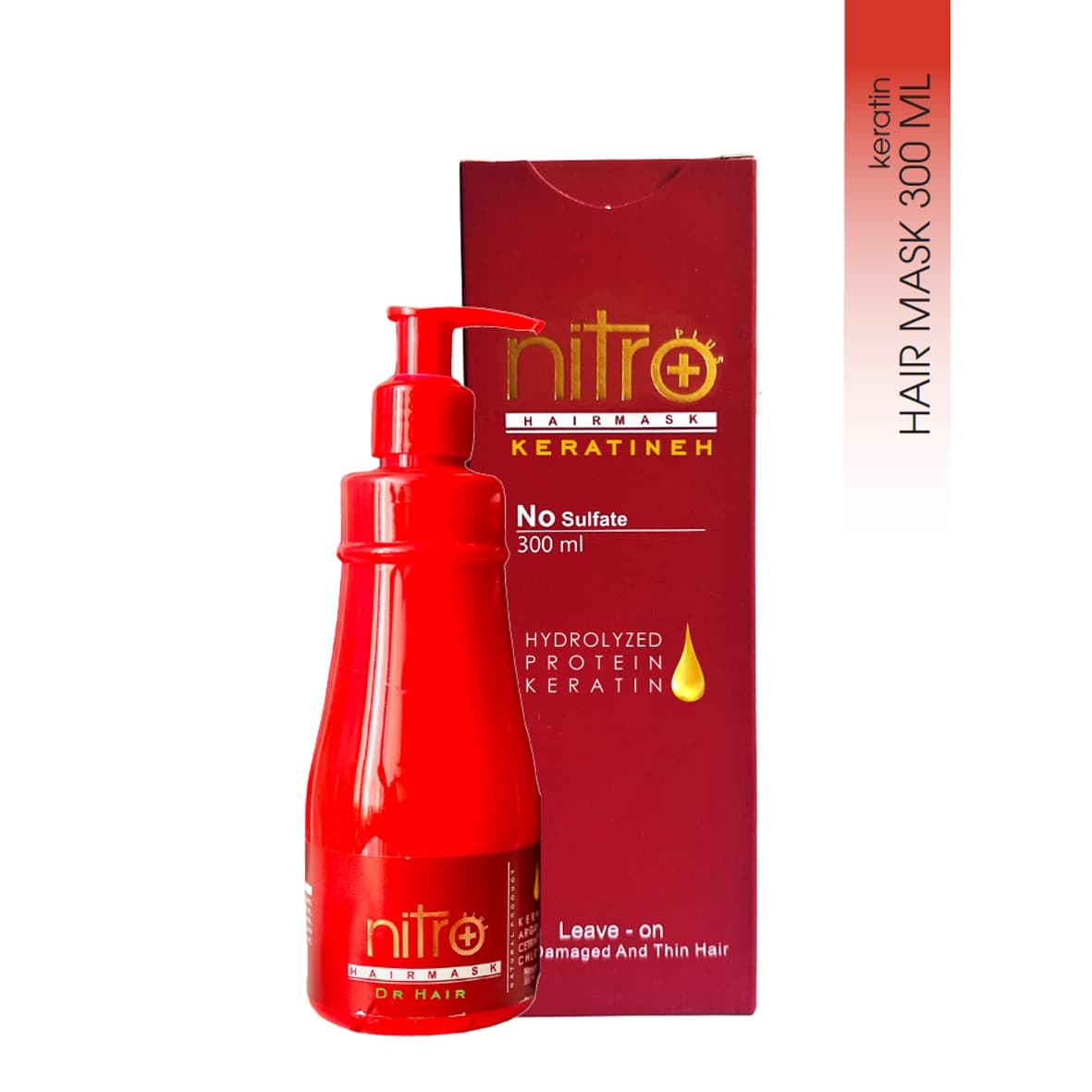 ماسك مو کراتینه دکتر مو نيترو بدون آبکشی Nitro Hair Mask