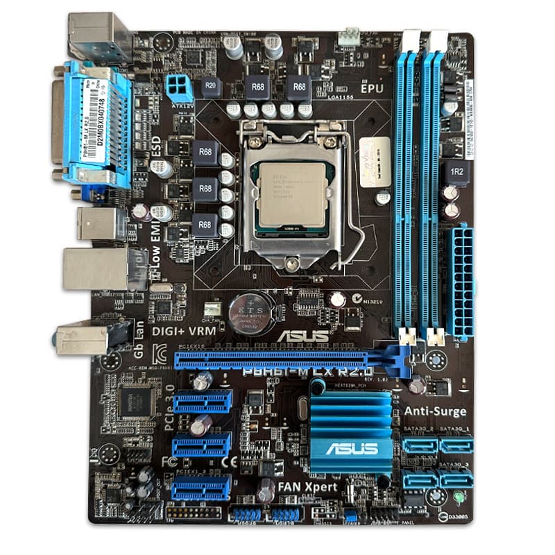 باندل مادربرد ASUS P8H61 M LX R2.0 + Pentium G2020 استوک