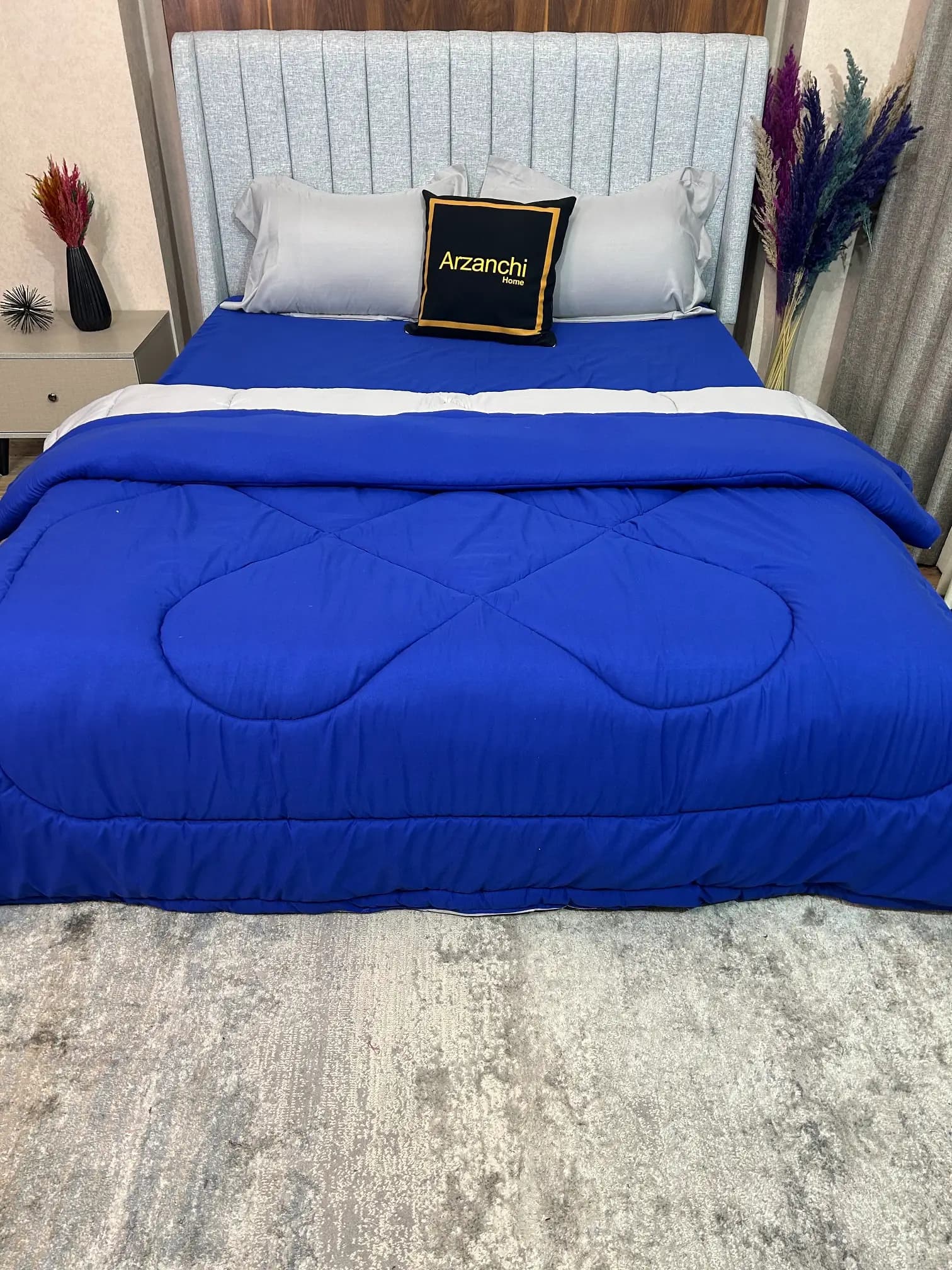 روتختی ساده آبی کاربنی و طوسی کد S992 ارزانچی — تصویر ۴