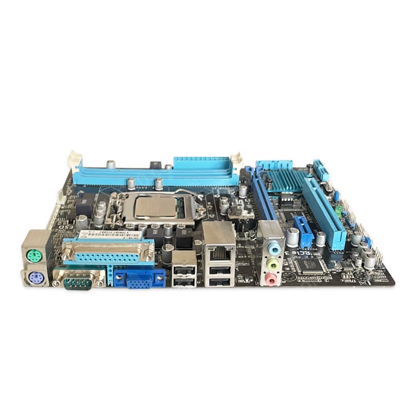 باندل مادربرد ASUS H61M-C + Pentium G2030 استوک — تصویر ۳