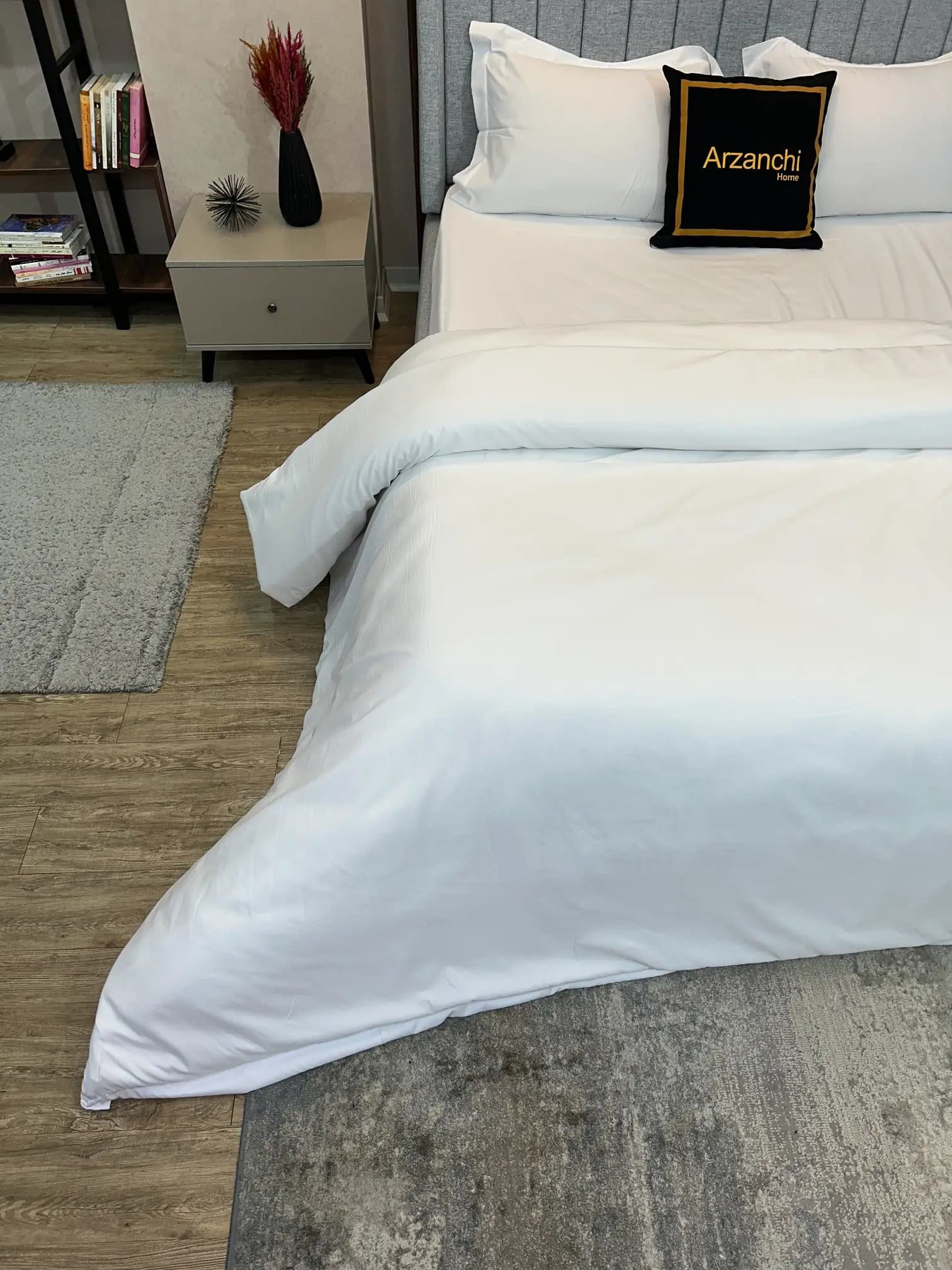 روتختی سفید ساده کد S990 ارزانچی — تصویر ۲