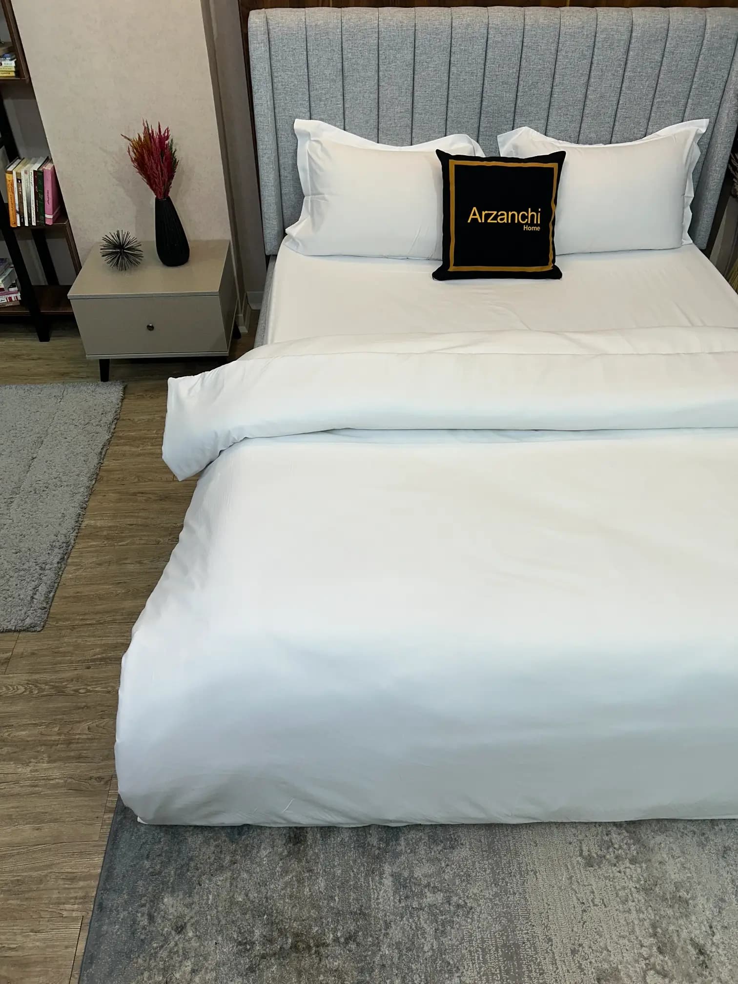 روتختی سفید ساده کد S990 ارزانچی — تصویر ۳