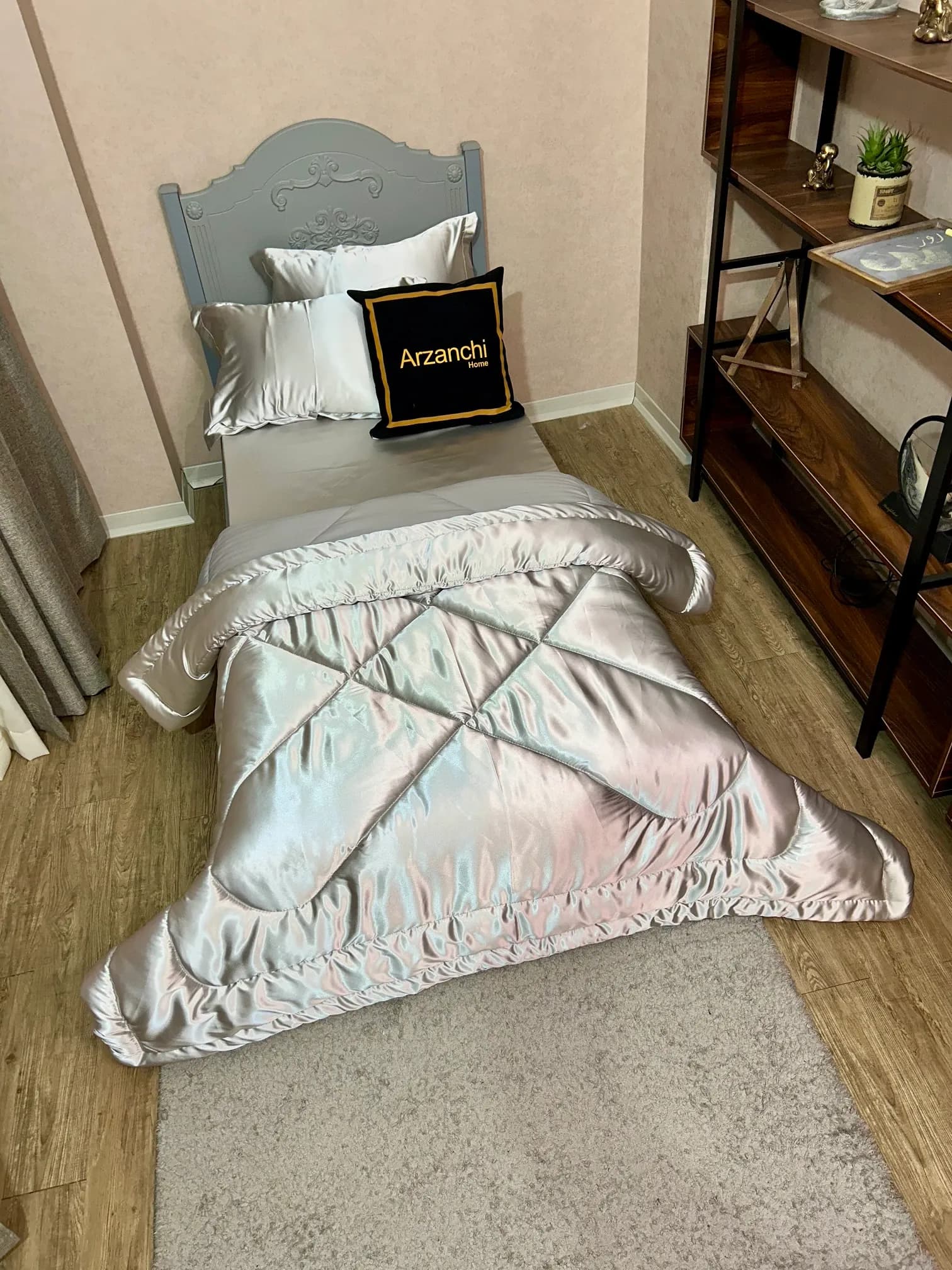 روتختی طوسی ساتن کد 2 ارزانچی — تصویر ۵