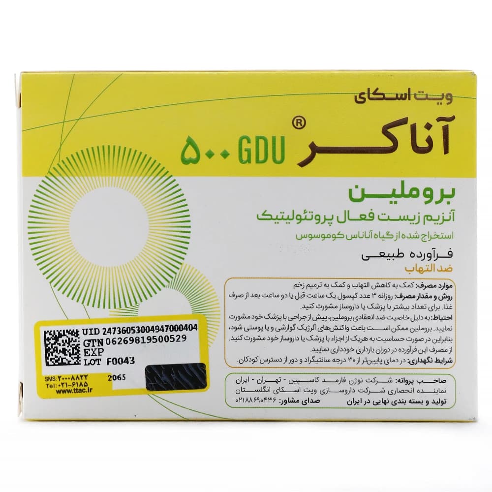 کپسول آناکر 500 جی دی یو ویت اسکای — تصویر ۴