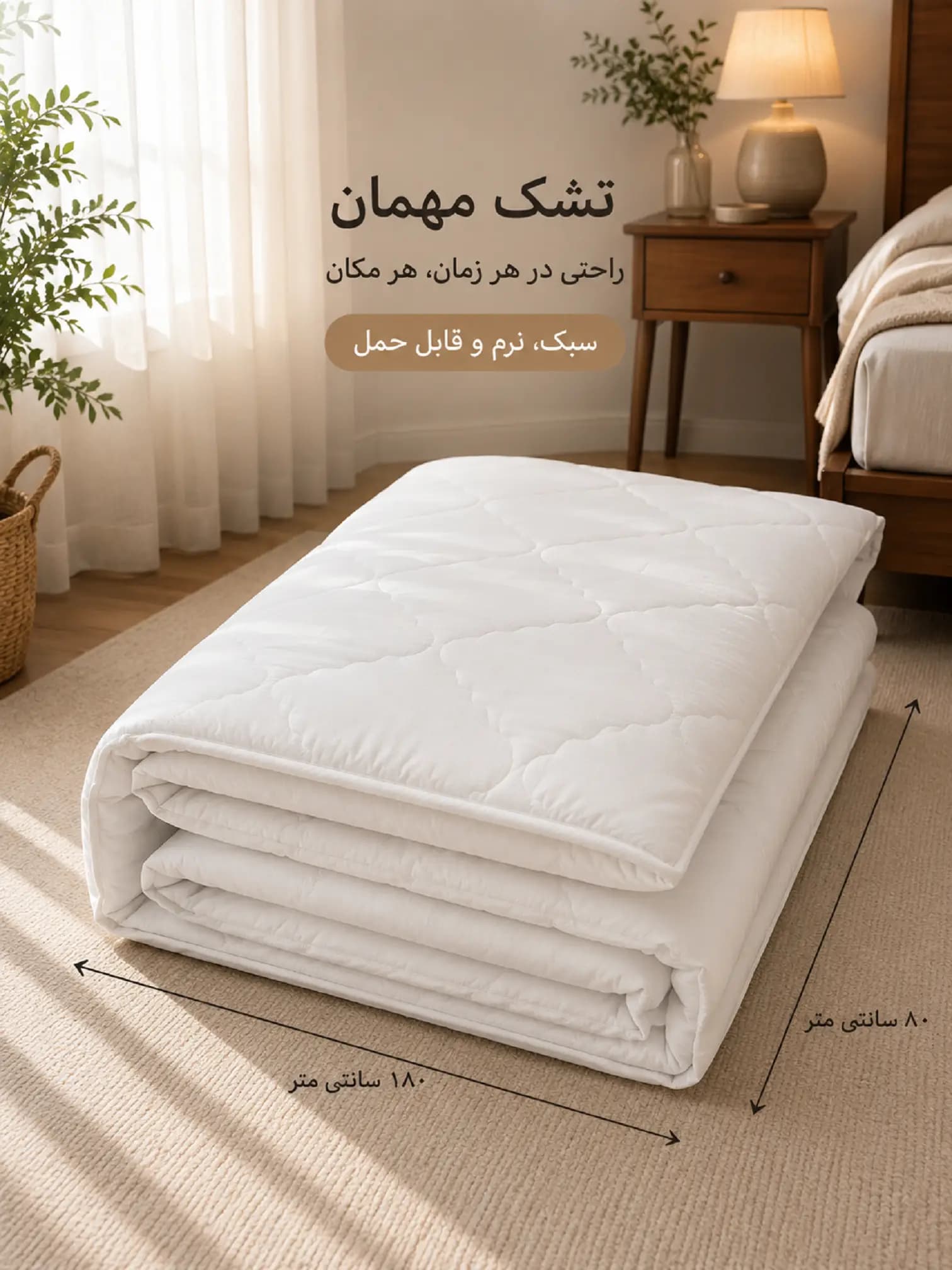 تشک مهمان زمینی ارزانچی