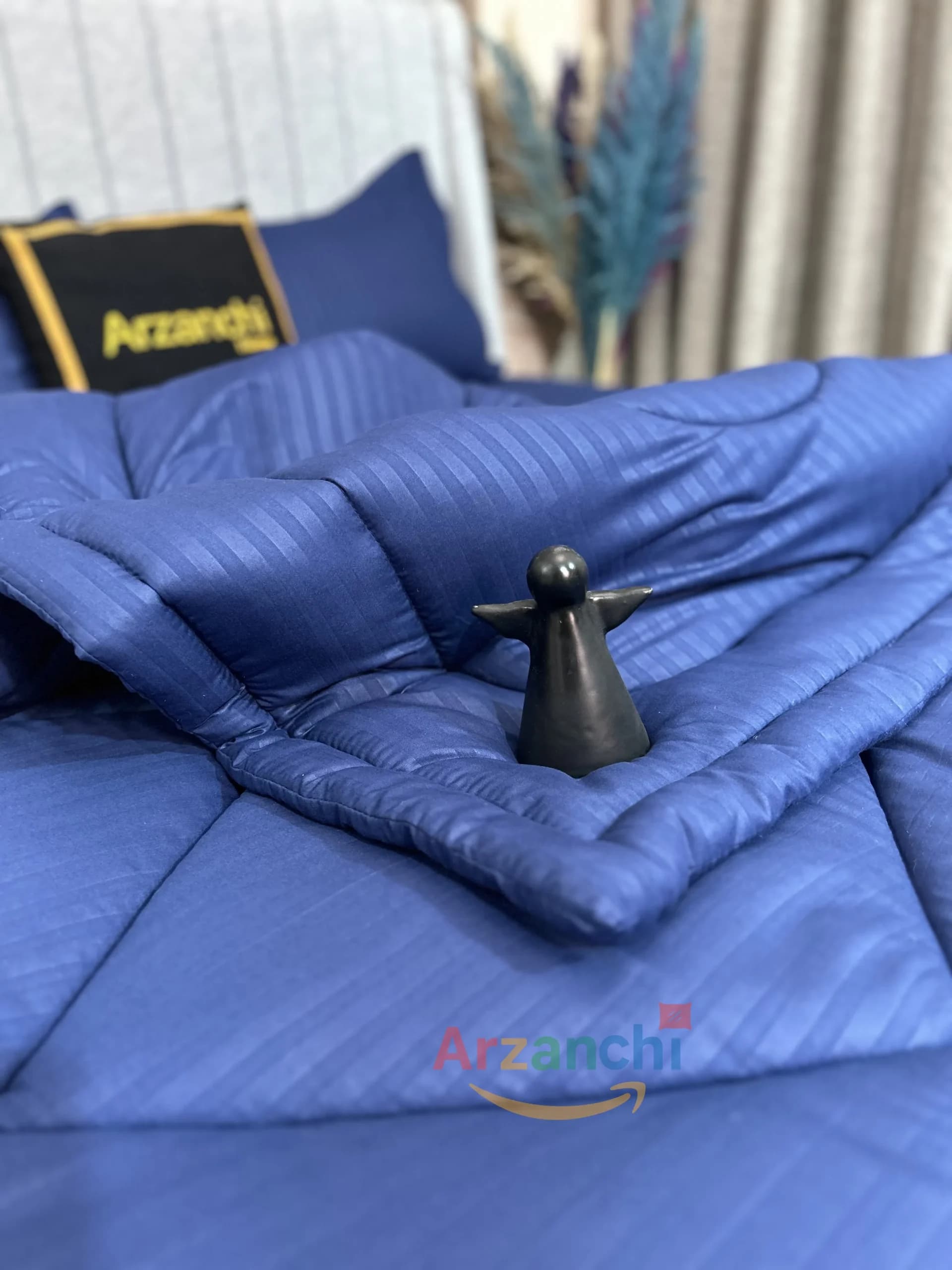 روتختی هتلی سرمه ای کد H293 ارزانچی — تصویر ۶