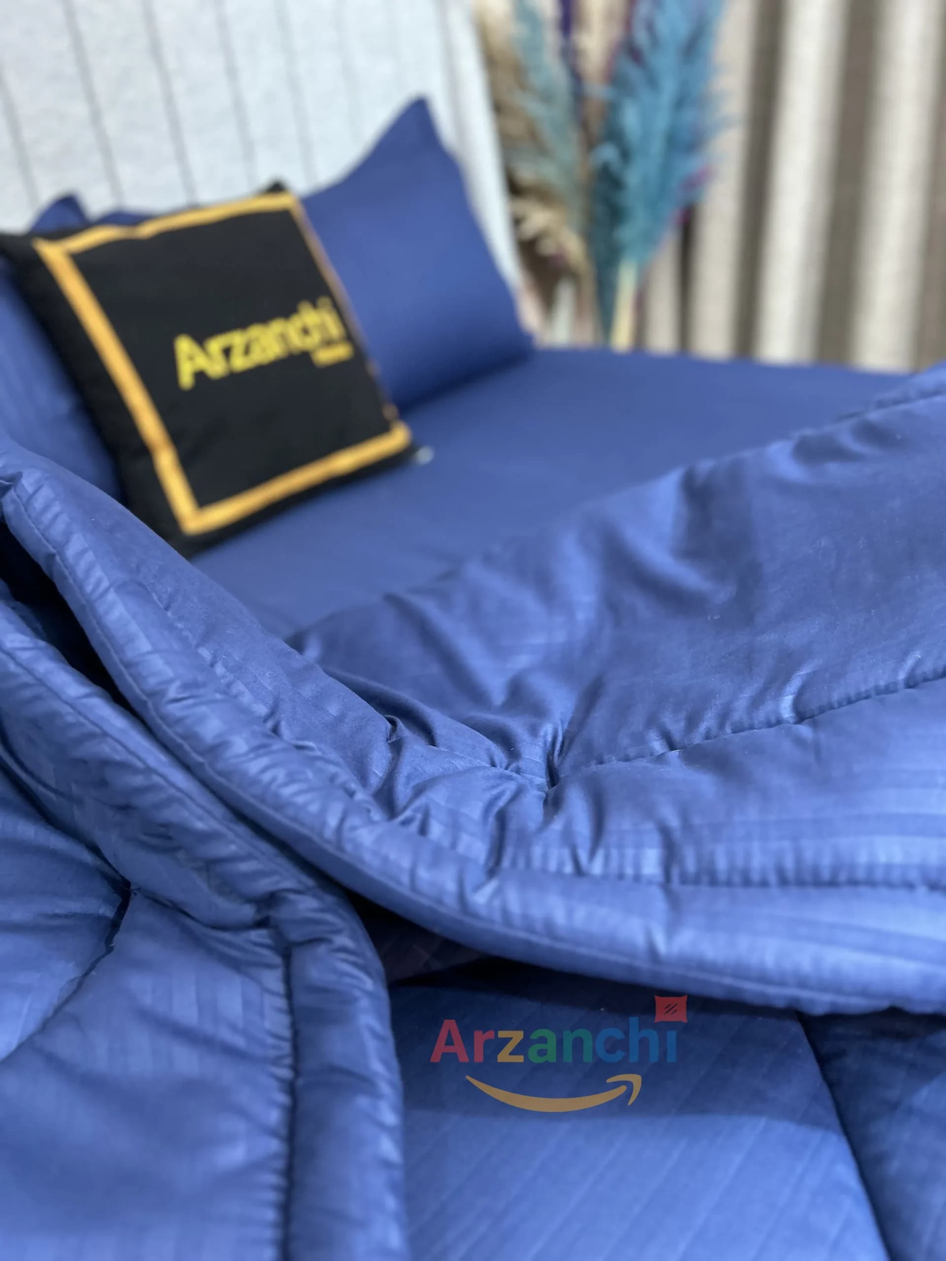 روتختی هتلی سرمه ای کد H293 ارزانچی — تصویر ۳