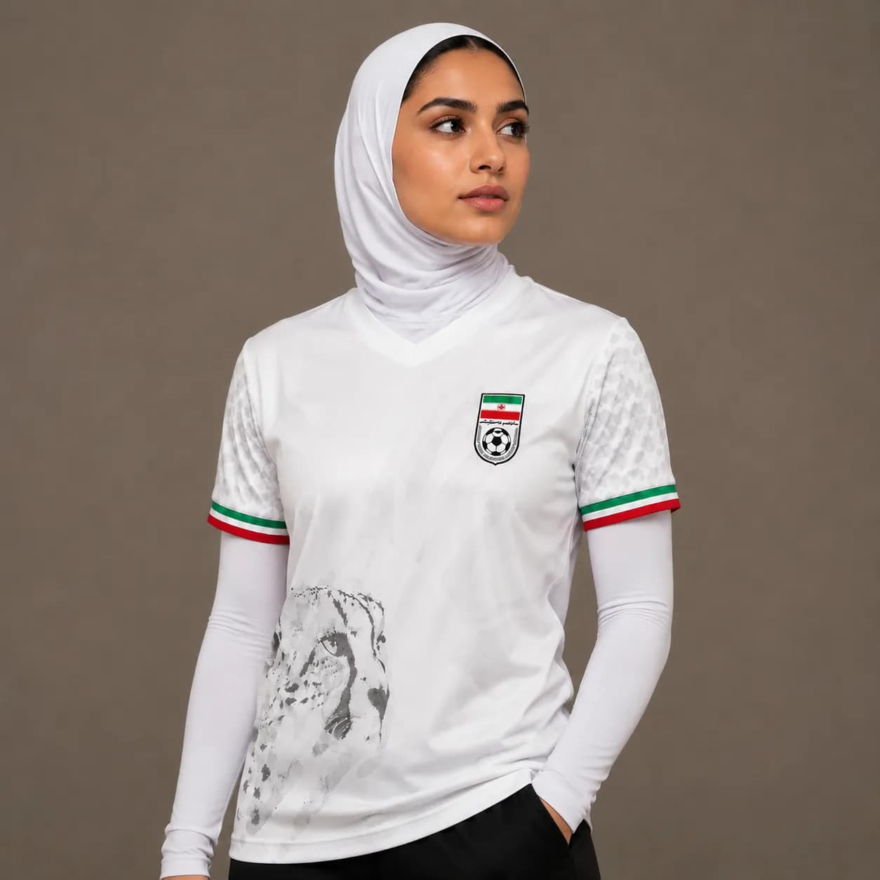 پیراهن زنانه و دخترانه تیم ملی ایران جام جهانی 2026آمریکا مکزیک کانادا