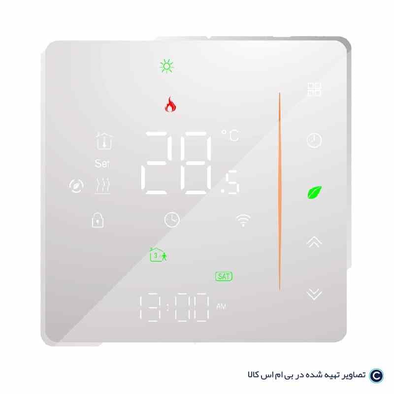 کلید ترموستات هوشمند فن کویل تویا BAC-006 — تصویر ۲