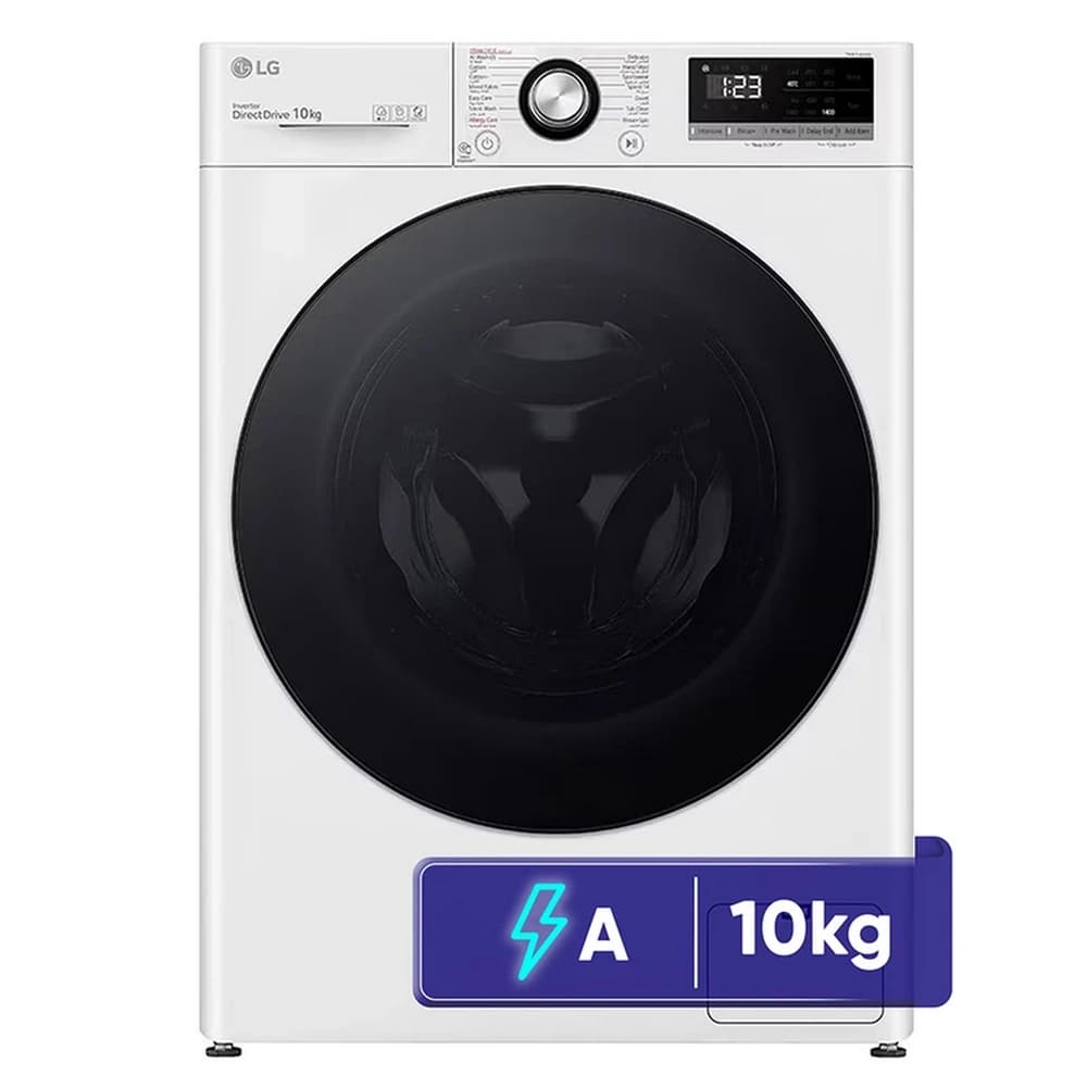ماشین لباسشویی 10 کیلو ال جی مدل LG F4Y3RYGYWV با گارانتی 24 ماهه