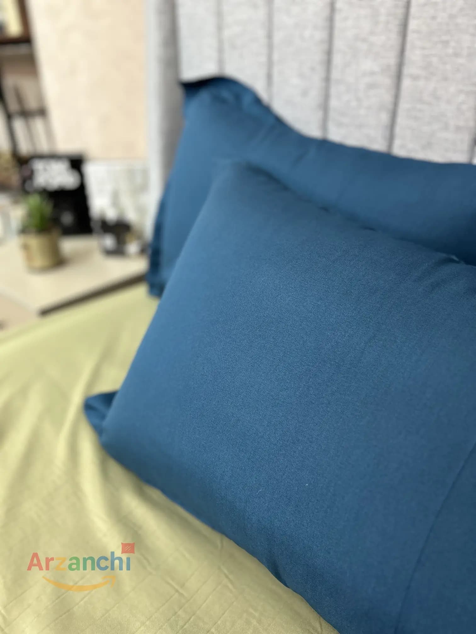 روتختی ساده سبزصدری و ابی نفتی کد S705 ارزانچی — تصویر ۳