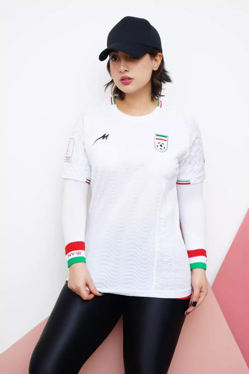 لباس اول زنانه تیم ملی ایران2024 — تصویر ۴