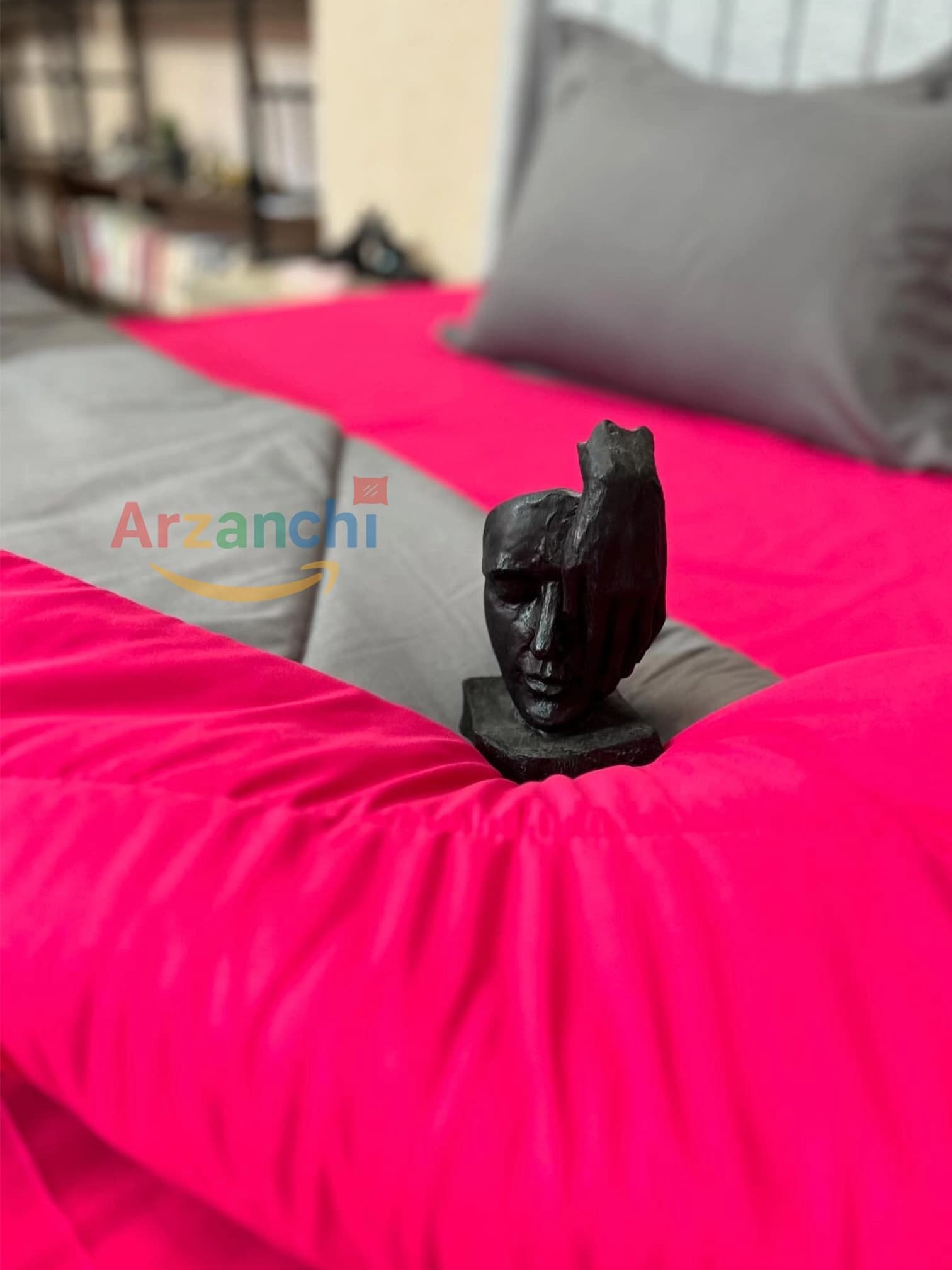 روتختی طوسی و سرخابی کد S700 ارزانچی — تصویر ۲