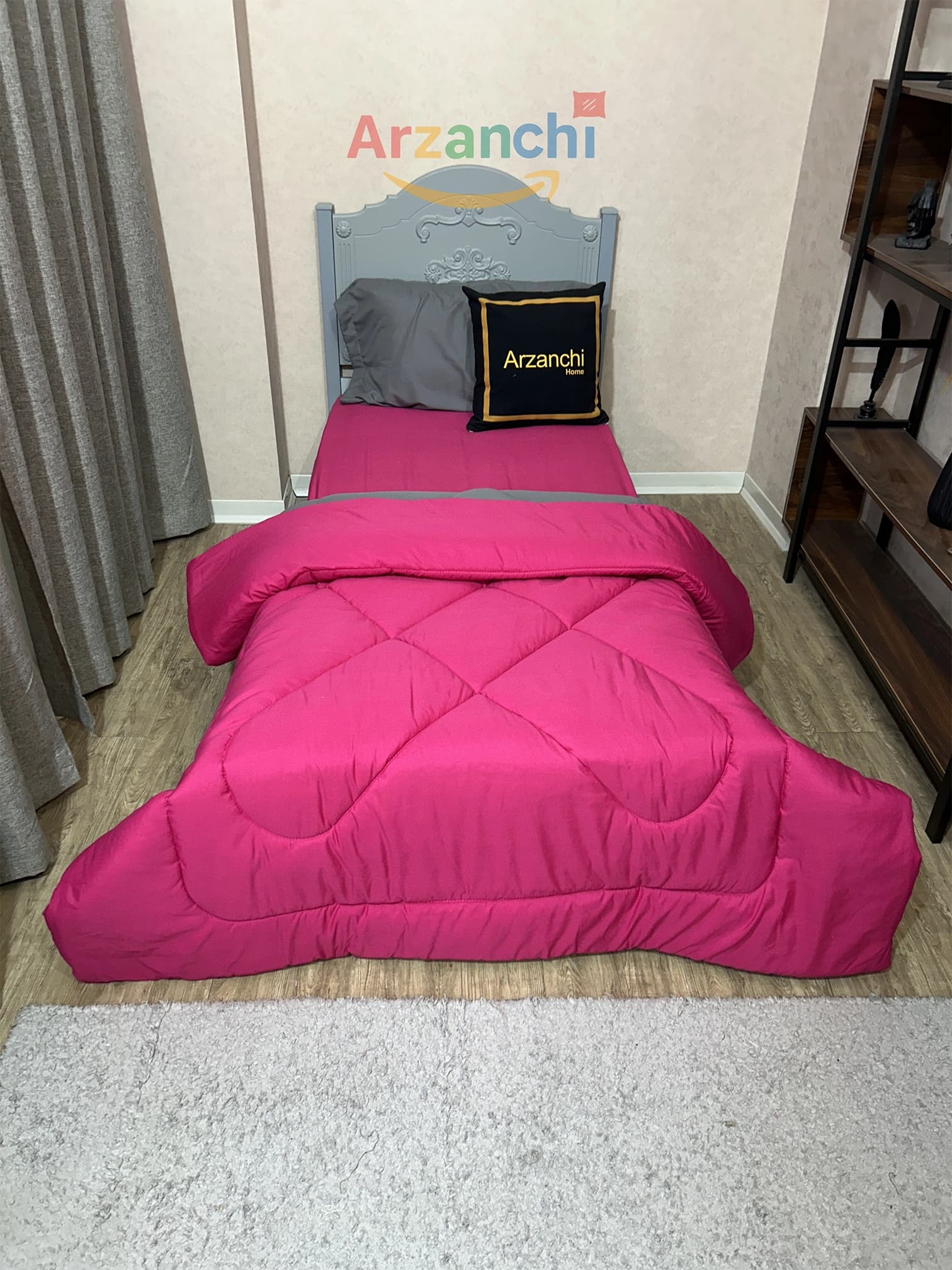 روتختی طوسی و سرخابی کد S700 ارزانچی — تصویر ۷