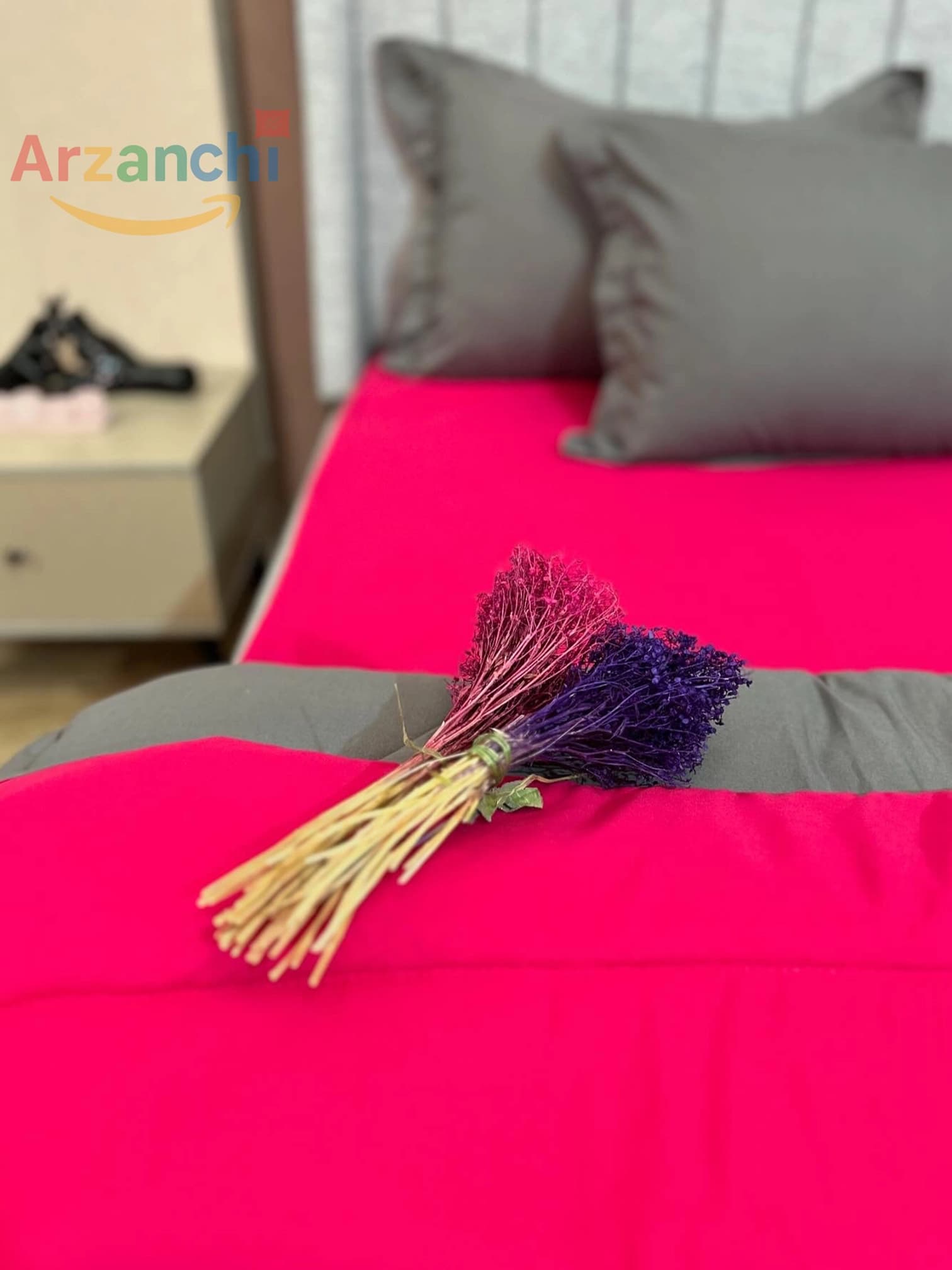 روتختی طوسی و سرخابی کد S700 ارزانچی — تصویر ۶