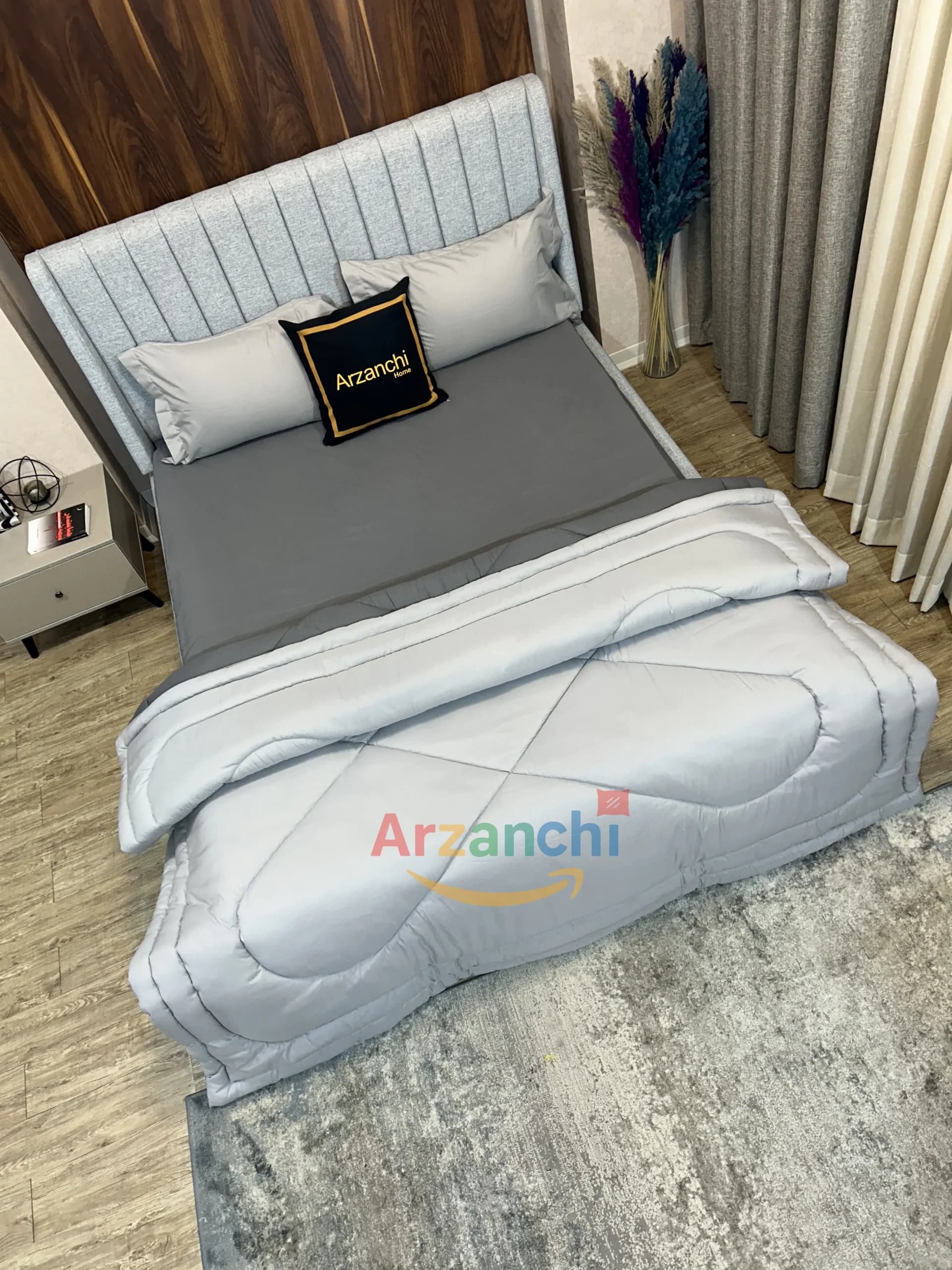 روتختی ساده طوسی و زغالی کدS530 ارزانچی — تصویر ۲