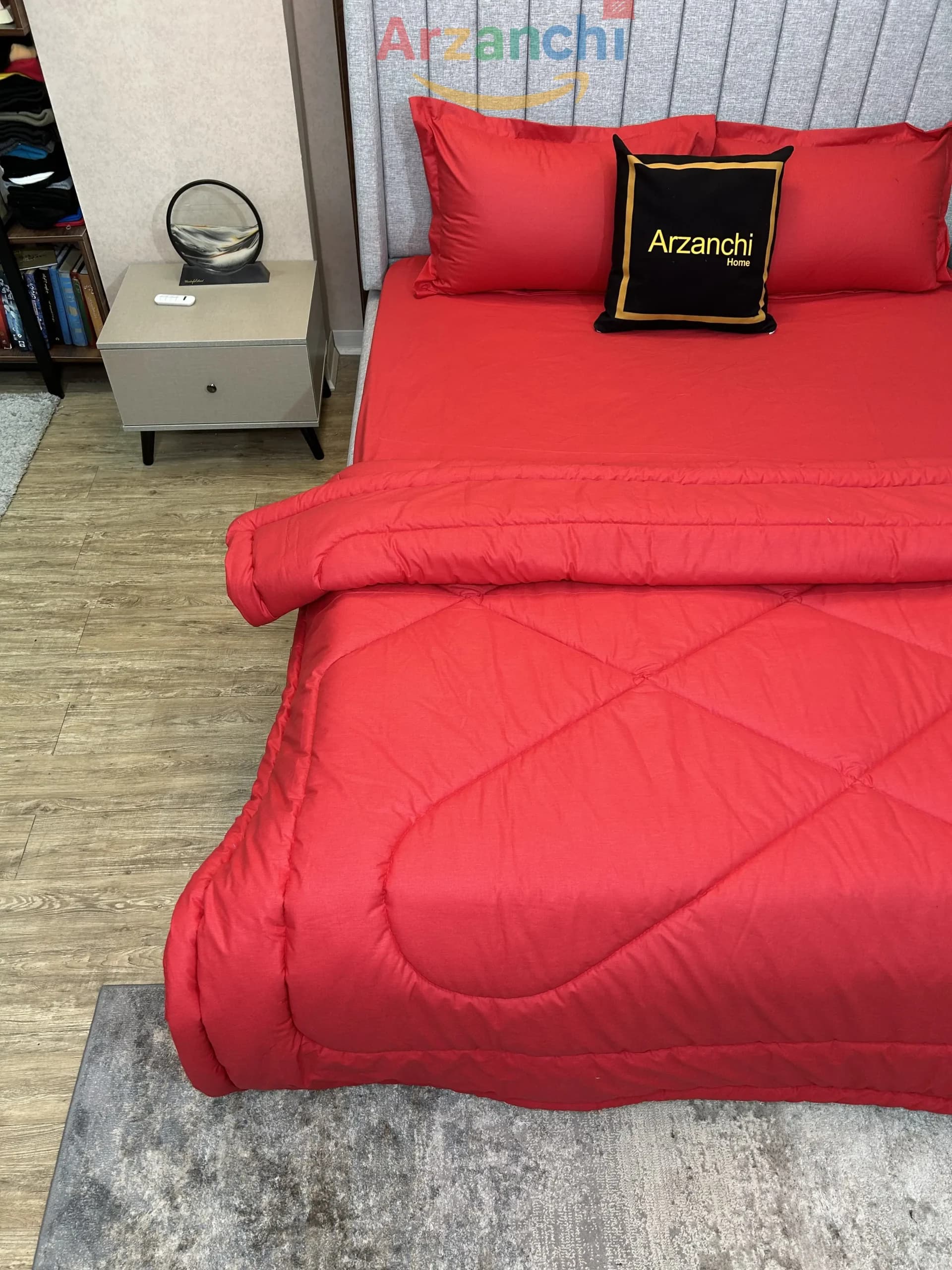 روتختی ساده قرمز کد S852 ارزانچی — تصویر ۳