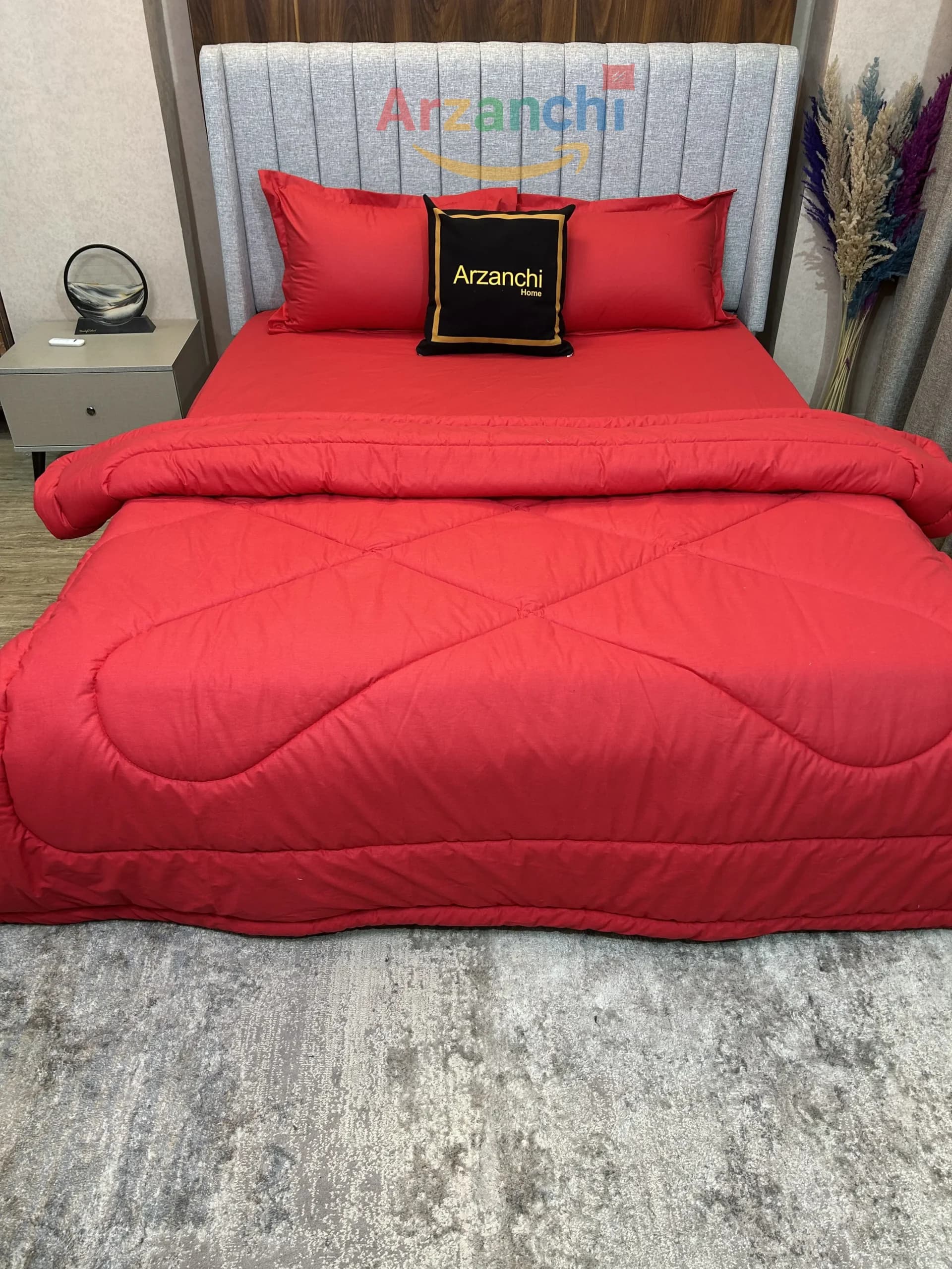 روتختی ساده قرمز کد S852 ارزانچی — تصویر ۵