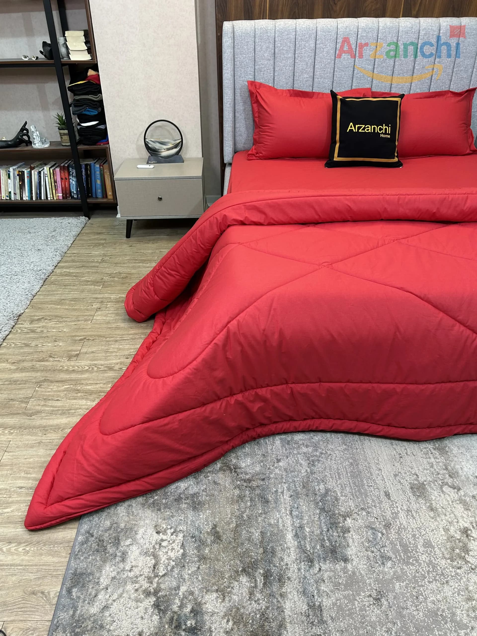 روتختی ساده قرمز کد S852 ارزانچی