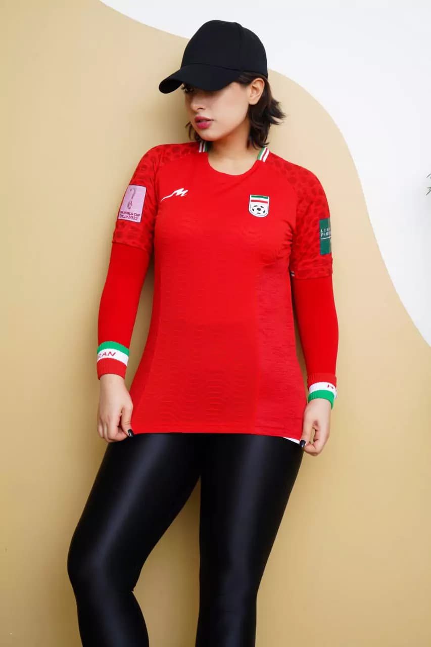 لباس دوم زنانه تیم ملی ایران 2025 — تصویر ۲