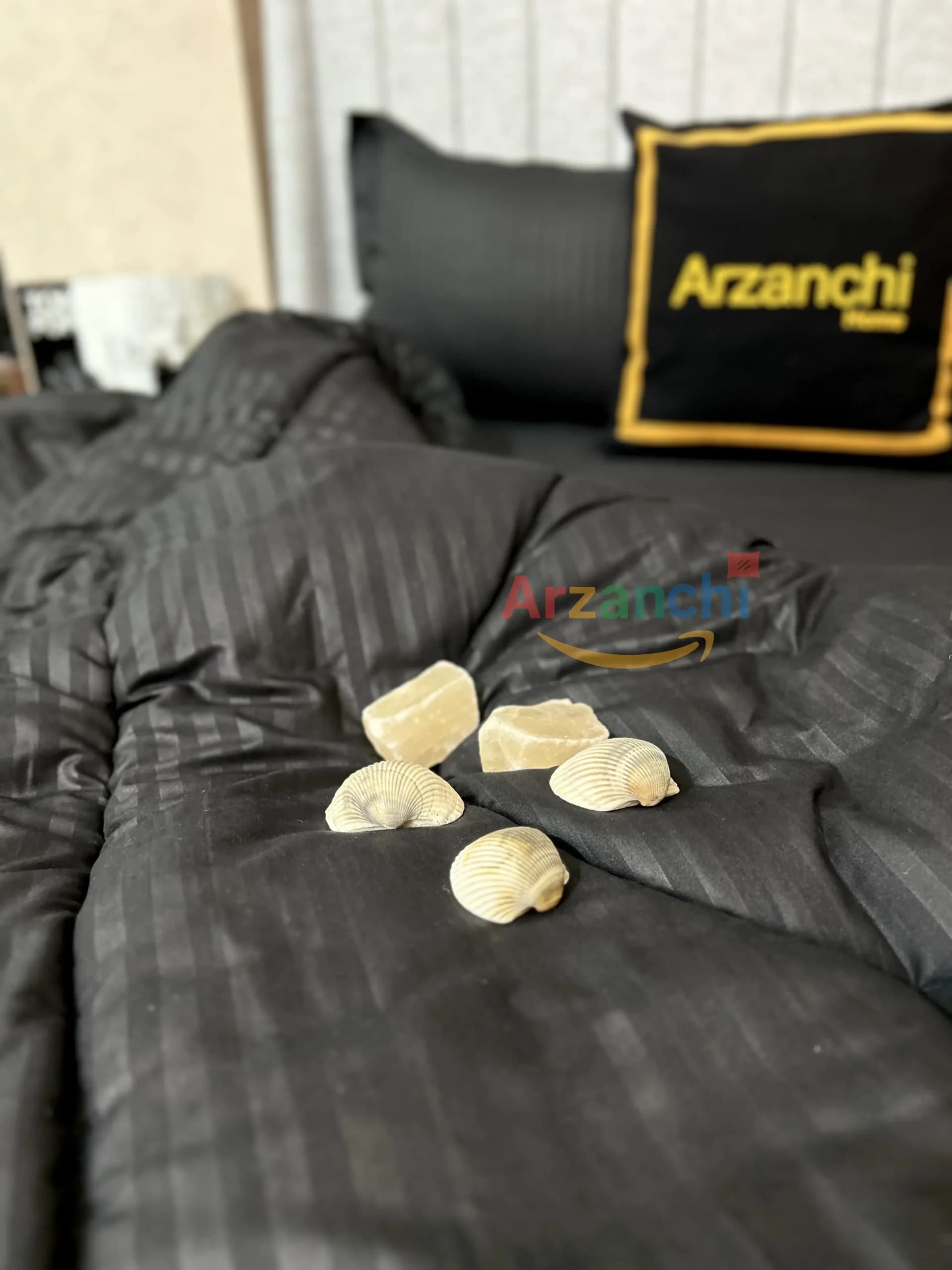 روتختی هتلی مشکی کد H501 ارزانچی — تصویر ۴