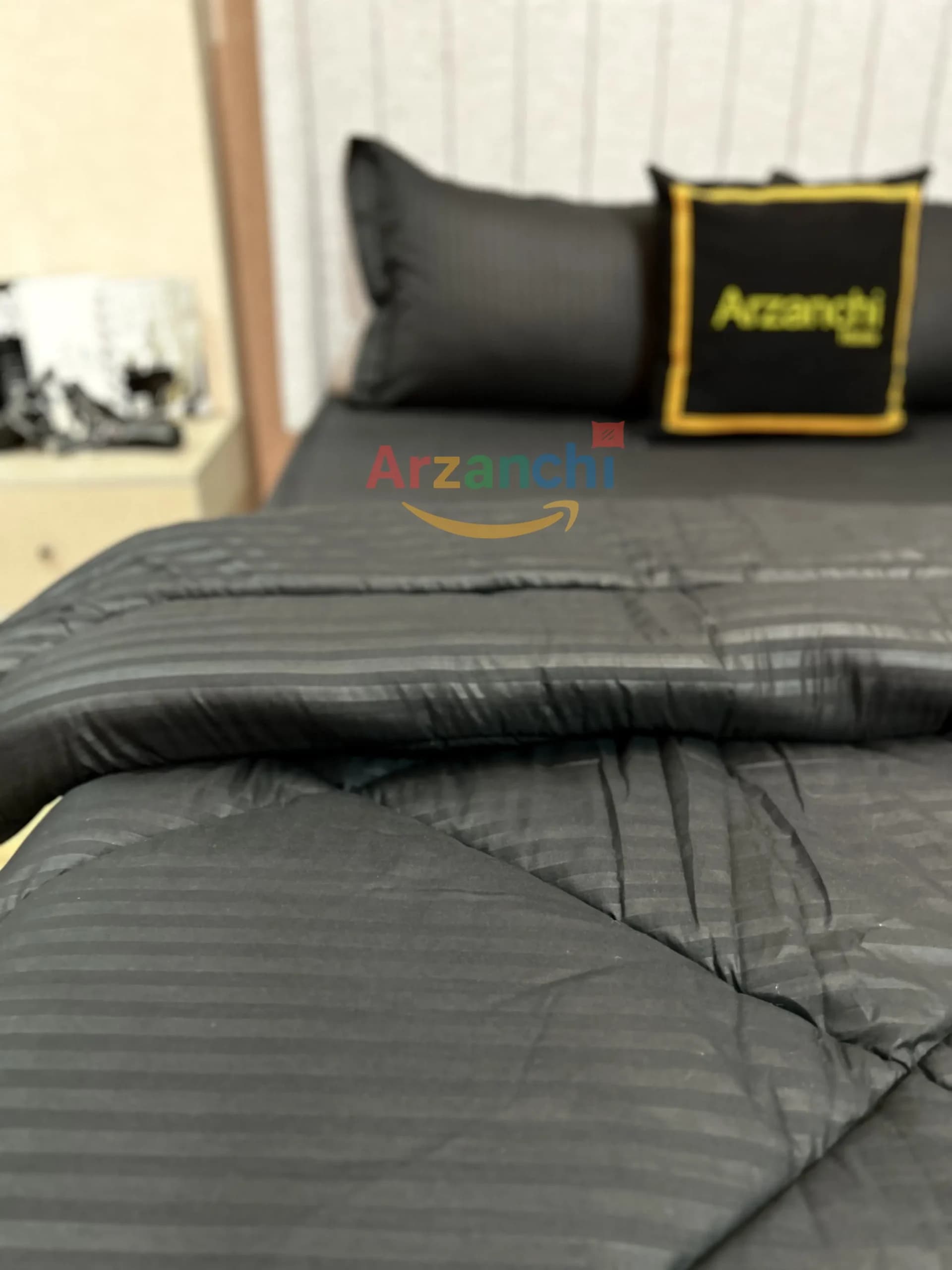 روتختی هتلی مشکی کد H501 ارزانچی — تصویر ۶