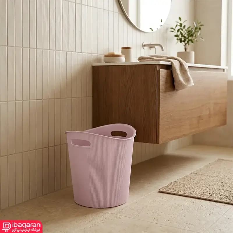 سطل کاغذ شیاردار لیمون مدل 1408