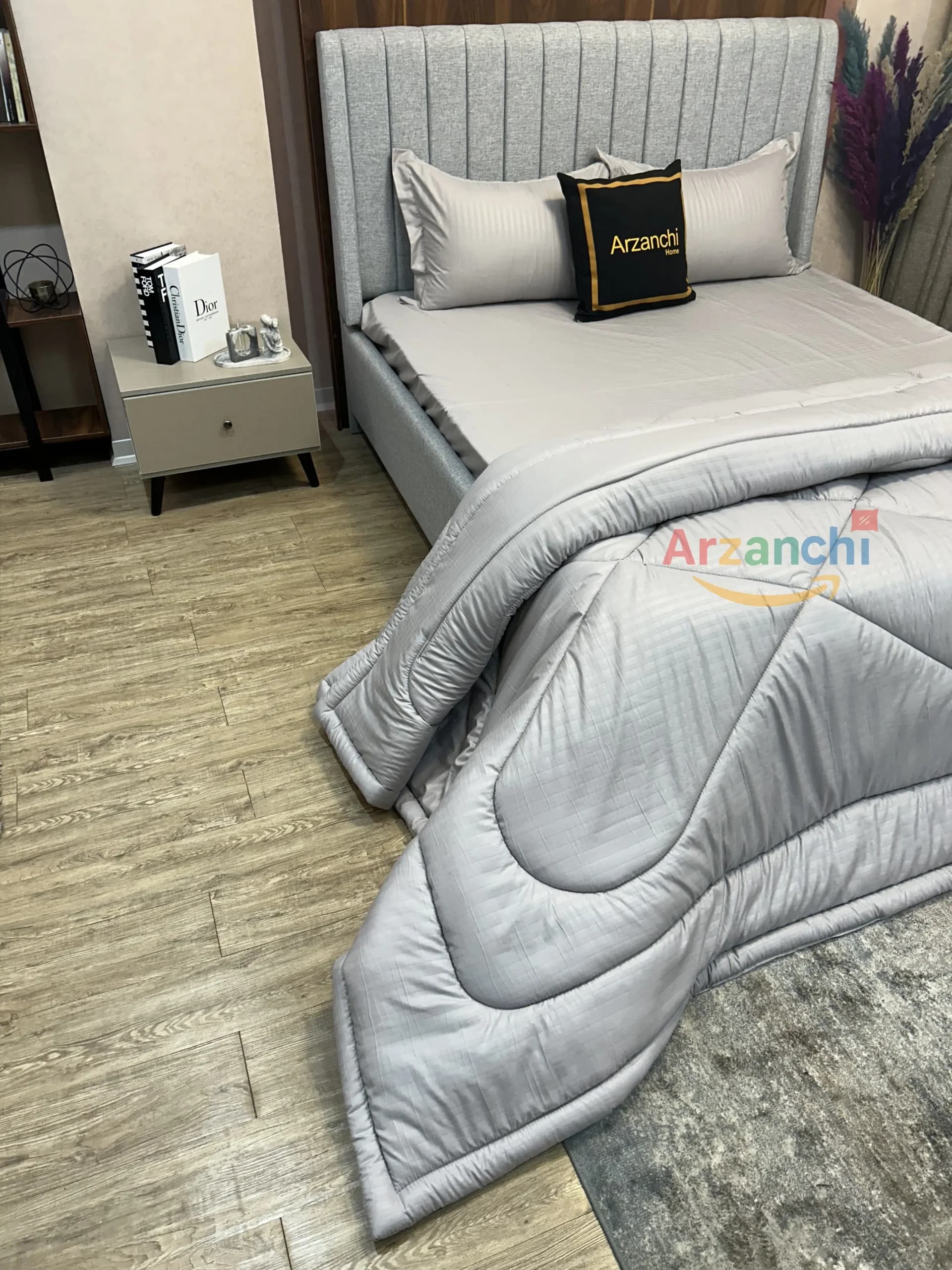 روتختی هتلی طوسی کد H446 ارزانچی — تصویر ۴
