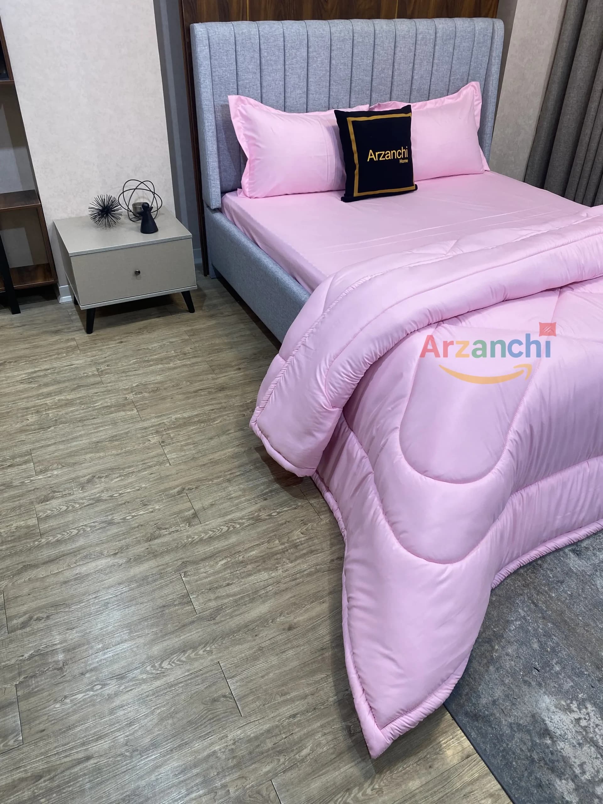 روتختی ساده صورتی کد S520 ارزانچی — تصویر ۳
