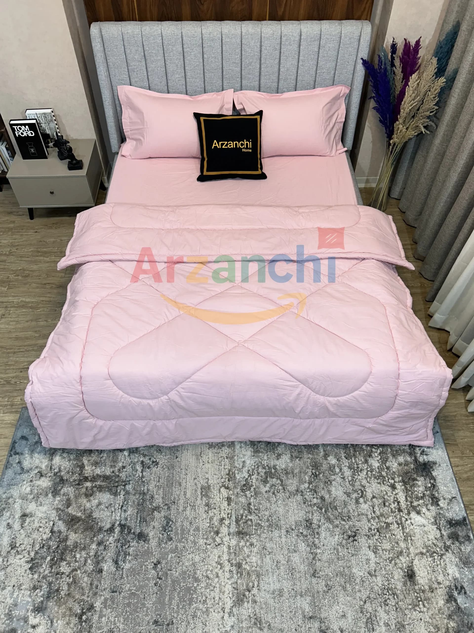 روتختی ساده صورتی کد S624 ارزانچی — تصویر ۲
