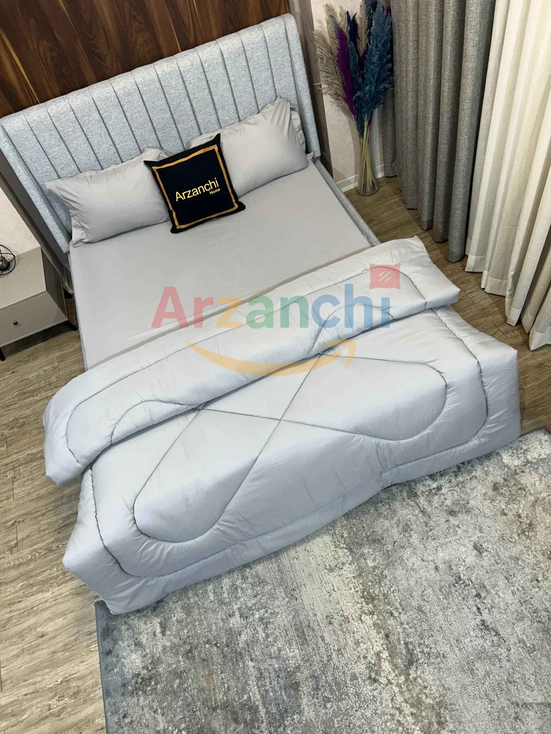 روتختی ساده طوسی کد S531 ارزانچی — تصویر ۵