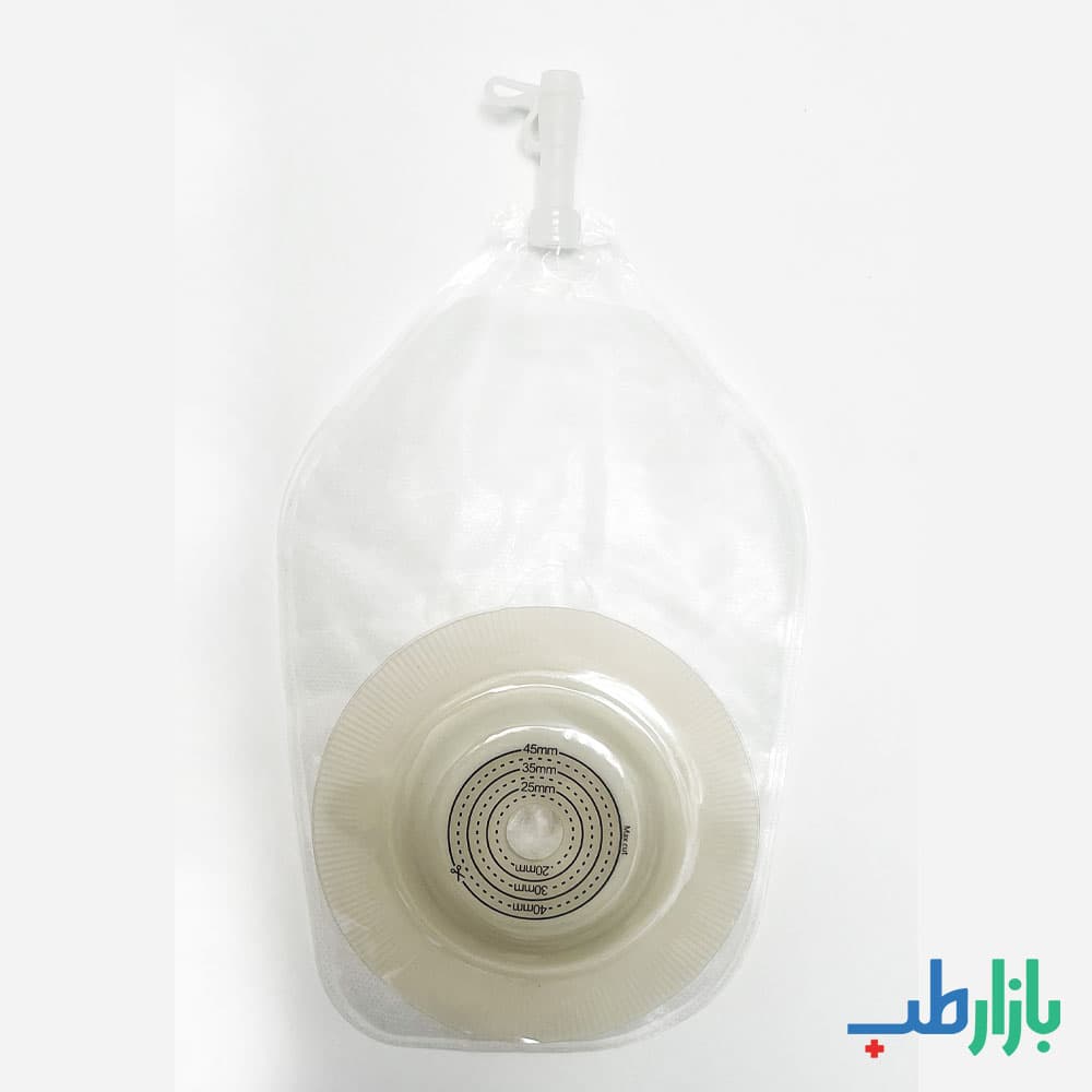 کیسه یک تکه یوروستومی شیردار، شفاف – محدب ویتامد (vitamed)