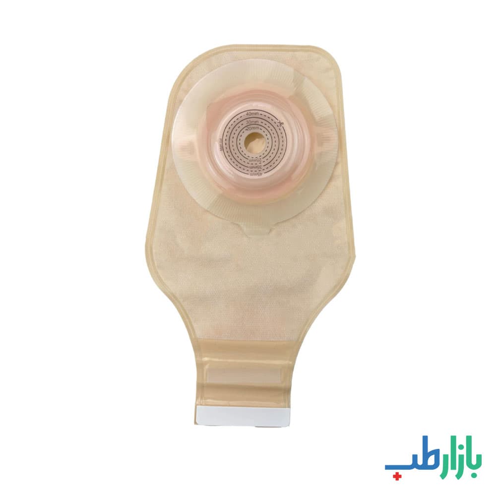کیسه یک تکه ایلئوستومی کلستومی ته باز محدب مات ویتامد (vitamed)