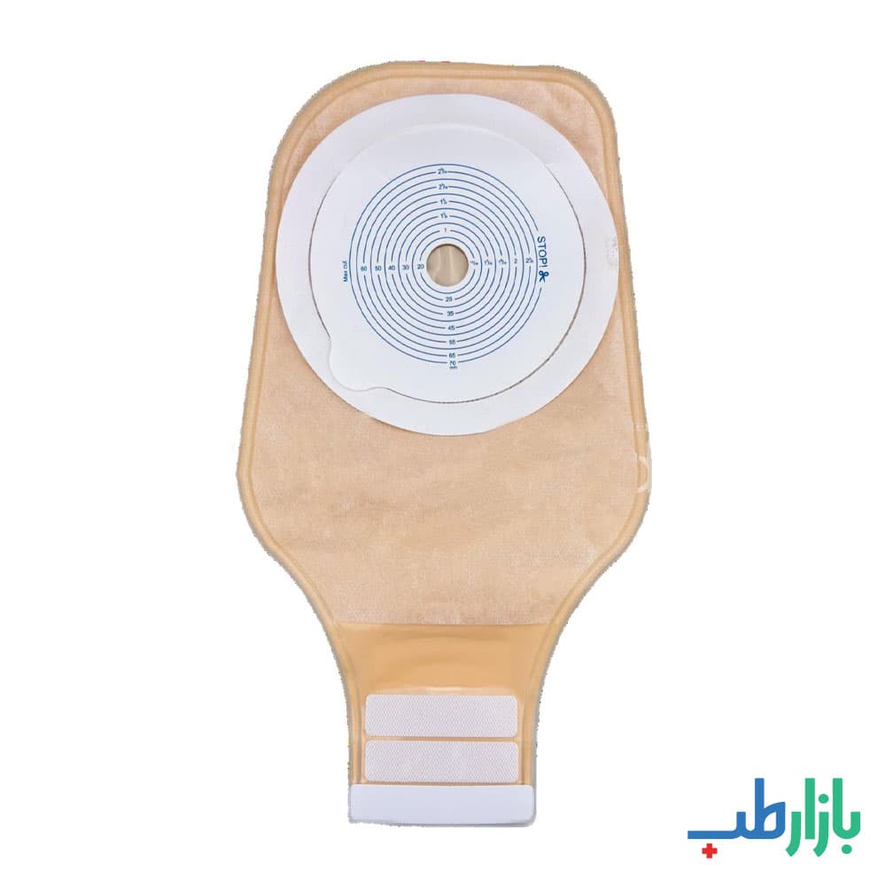 کیسه یک تکه ایلئوستومی کلستومی فیلتر دار، ته باز مات ویتامد (vitamed)