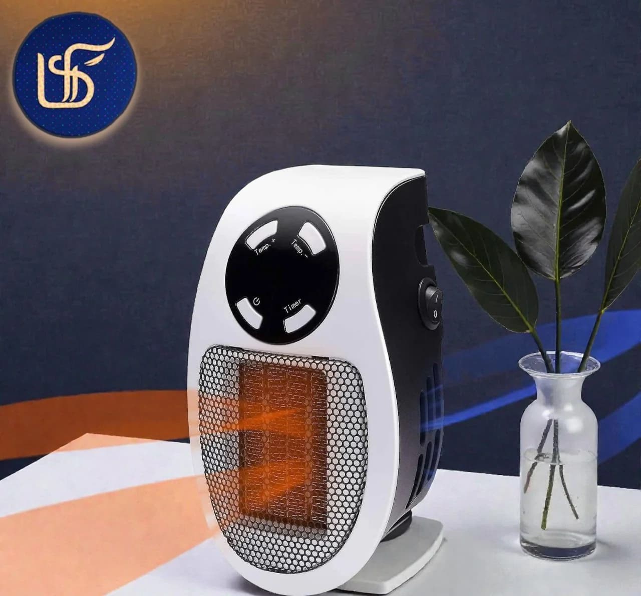 بخاری برقی فندار سیار وینتک مدل VT500N — تصویر ۴