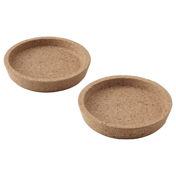 زیر لیوانی چوب پنبه ایکیا IKEA 365+ قطر 9 سانت پک 2 عددی