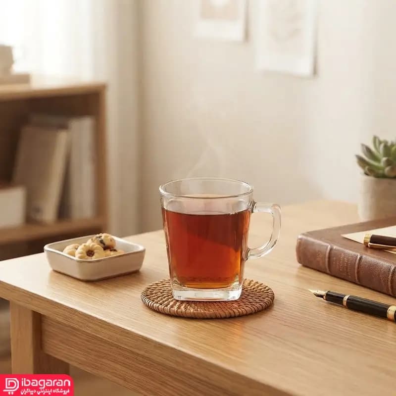 لیوان چای خوری نوری تازه مدل اپل — تصویر ۸