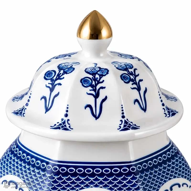 ست جینجر جار گل شب تاب سه تکه — تصویر ۳