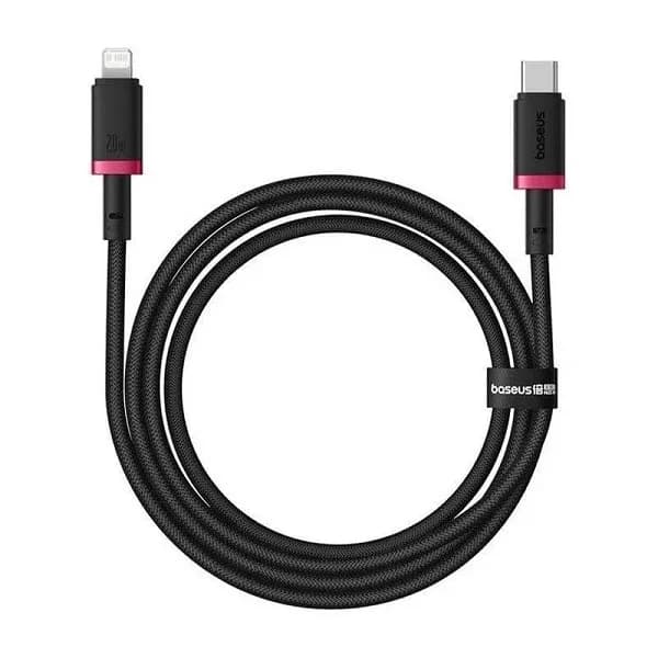 کابل تبدیل USB-C به لایتنینگ بیسوس مدل Dura Series PD 20W طول 1 متر اصلی