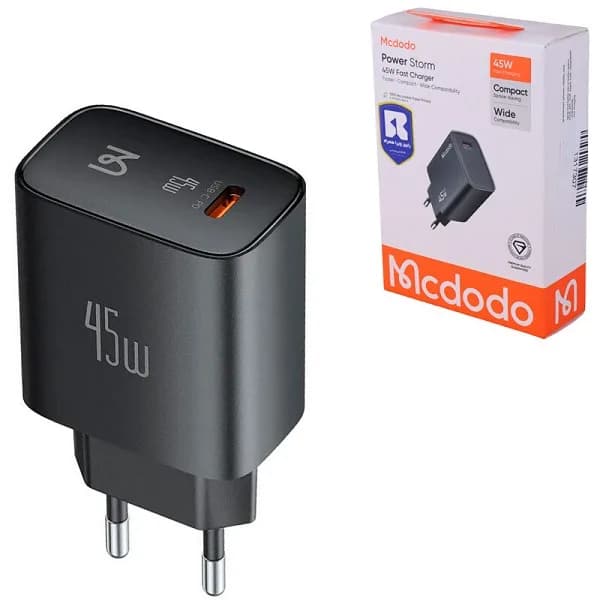شارژر دیواری مک دودو Mcdodo CH-5082 توان 45 وات اصلی — تصویر ۳