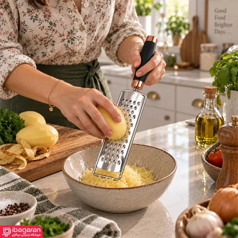 رنده تخت استیل ریما مدل 13280 — تصویر ۶