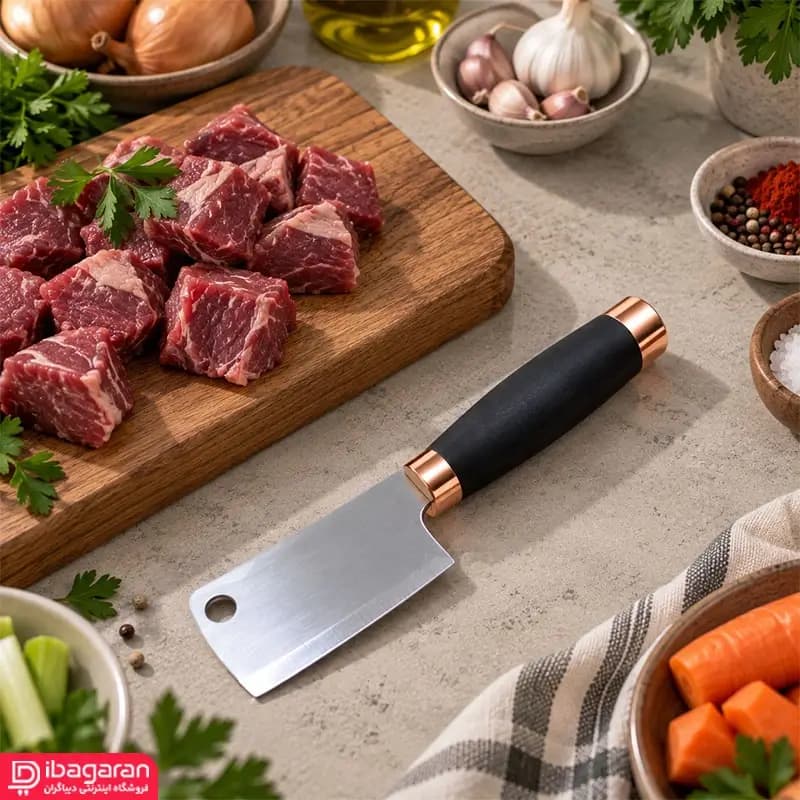 ساطور استیل آشپزخانه ریما مدل 13277