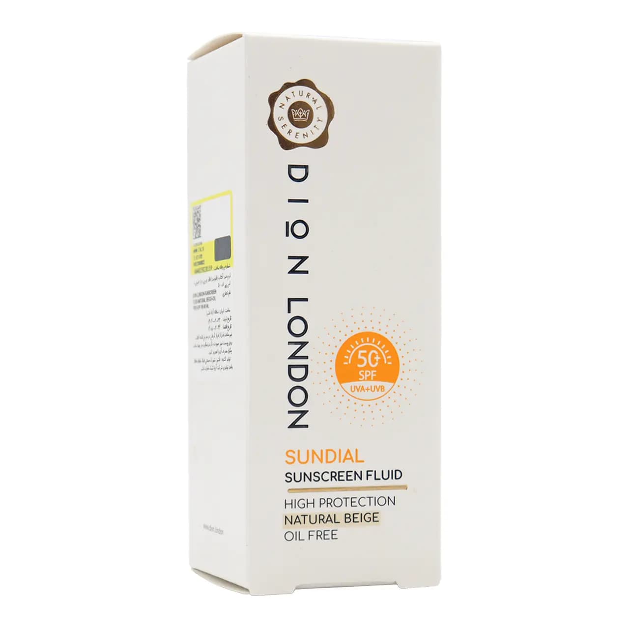 ضد آفتاب فلوئید فاقد چربی و بژ طبیعی دیون لندن SPF 50