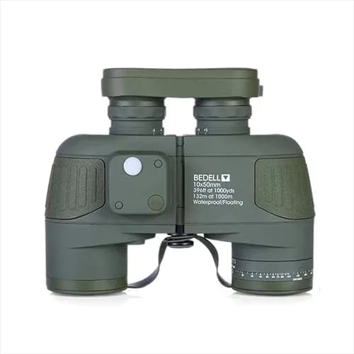 دوربین دوچشمی شکاری بیدل BEDELL 10×50 قطبنما دار رتیکال دار — تصویر ۲