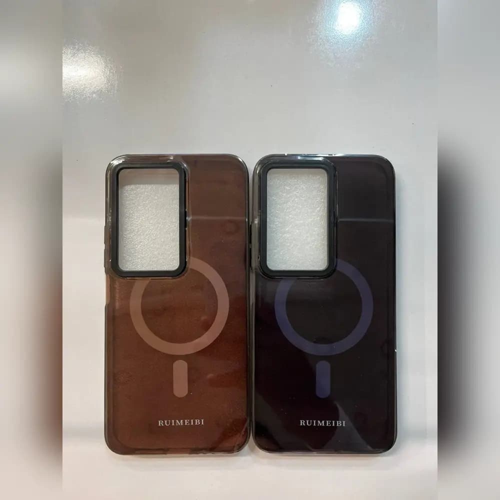 قاب گوشی مگ‌سیف RUMEIBI | قاب شفاف رنگی منا سب برای گوشی شیائومی Redmi 15 — تصویر ۳