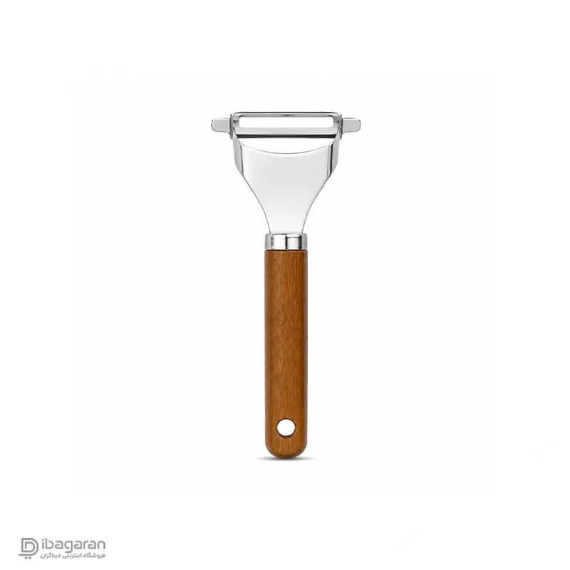 پوست کن استیل دسته چوبی ریما مدل 13253 — تصویر ۵