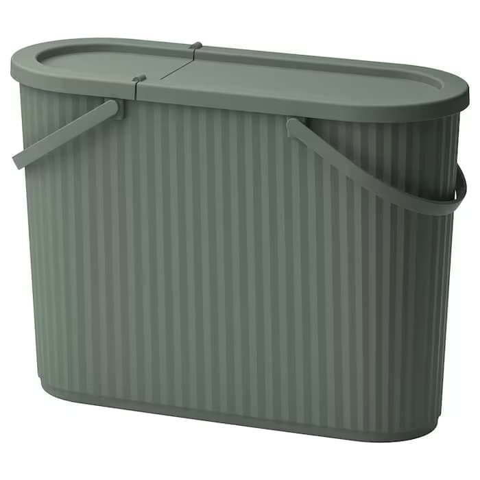 سطل پلاستیکی ایکیا DAMMANG – حجم 48 لیتری
