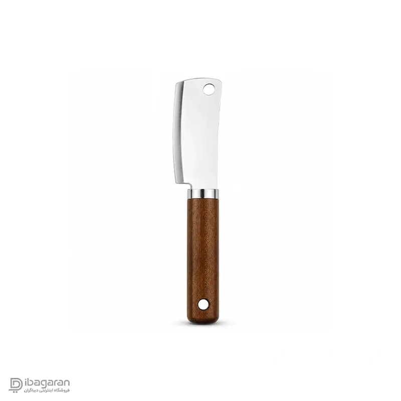 ساطور آشپزخانه استیل دسته چوبی ریما مدل 13245 — تصویر ۵
