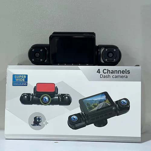 دوربین ثبت وقایع خودرو 4 لنزه وای فای دار A35 — تصویر ۳